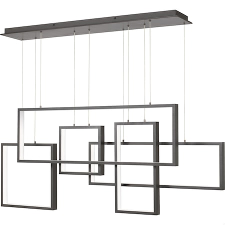 Quoizel Canvas Linear Chandelier PCCV157WT